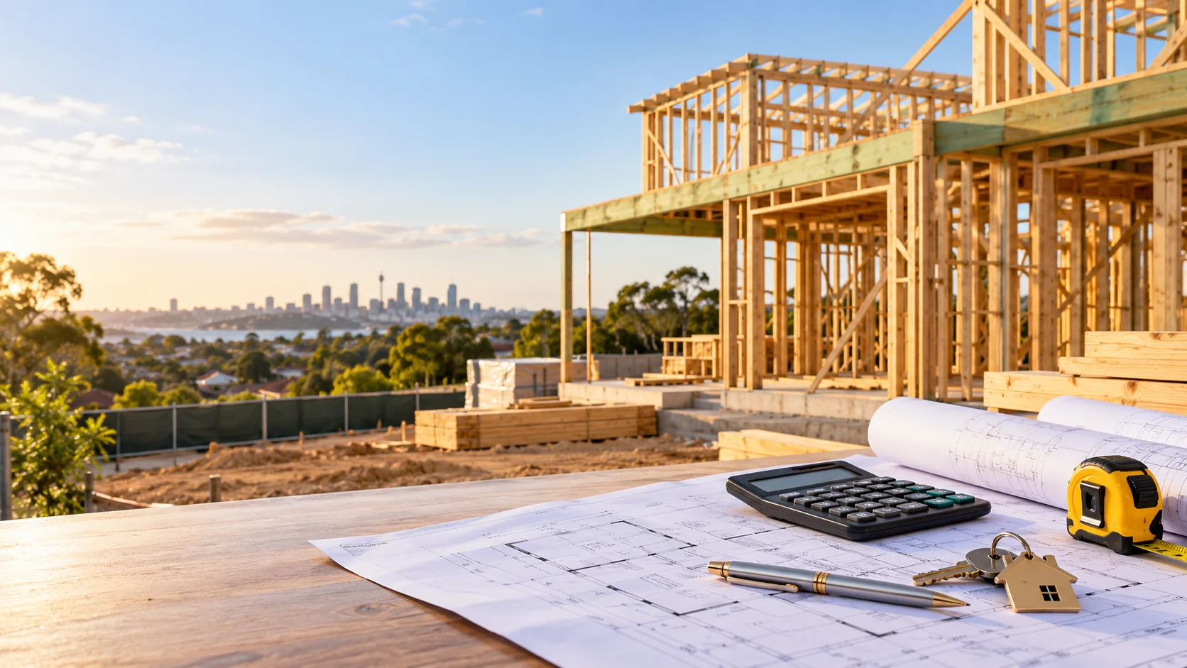 Construction home loan support